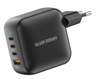 Silver Monkey Ładowarka GaN Smart Quadro 100W PD Czarna - 1417253 - zdjęcie 10